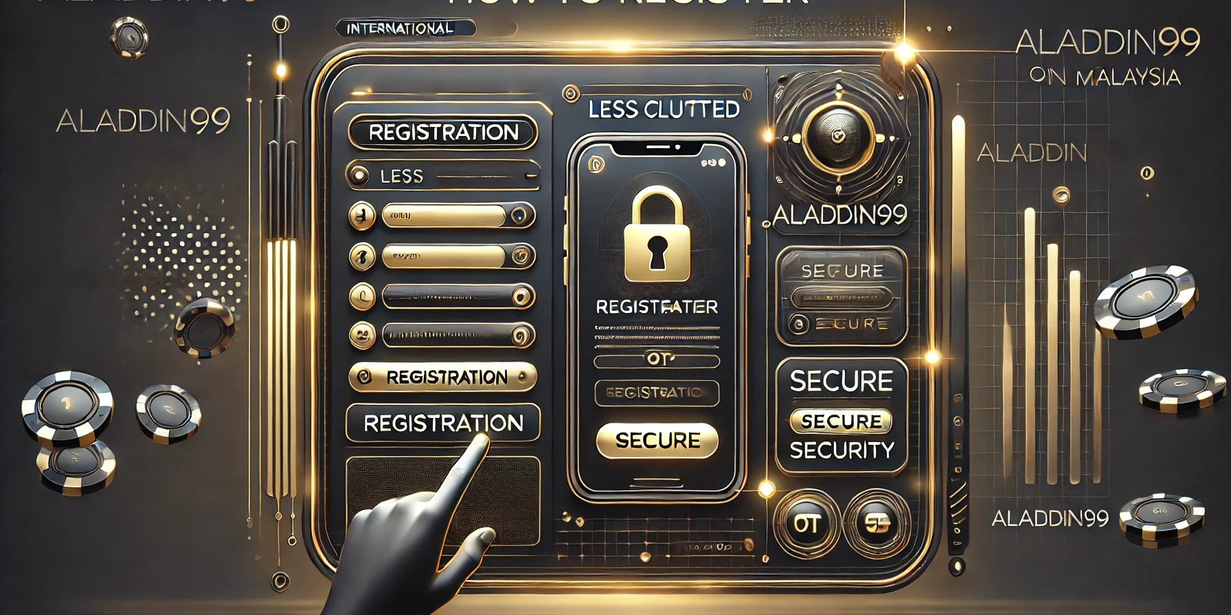 How to register at Aladdin99 Center