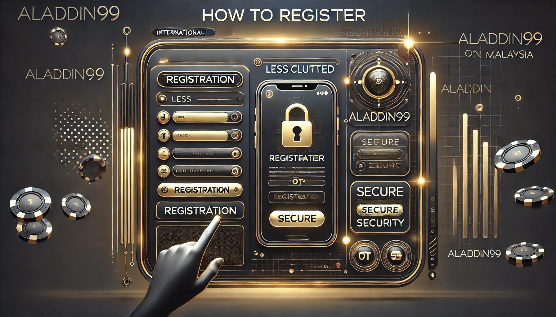 How to register at Aladdin99 Center How to register at Aladdin99 Center