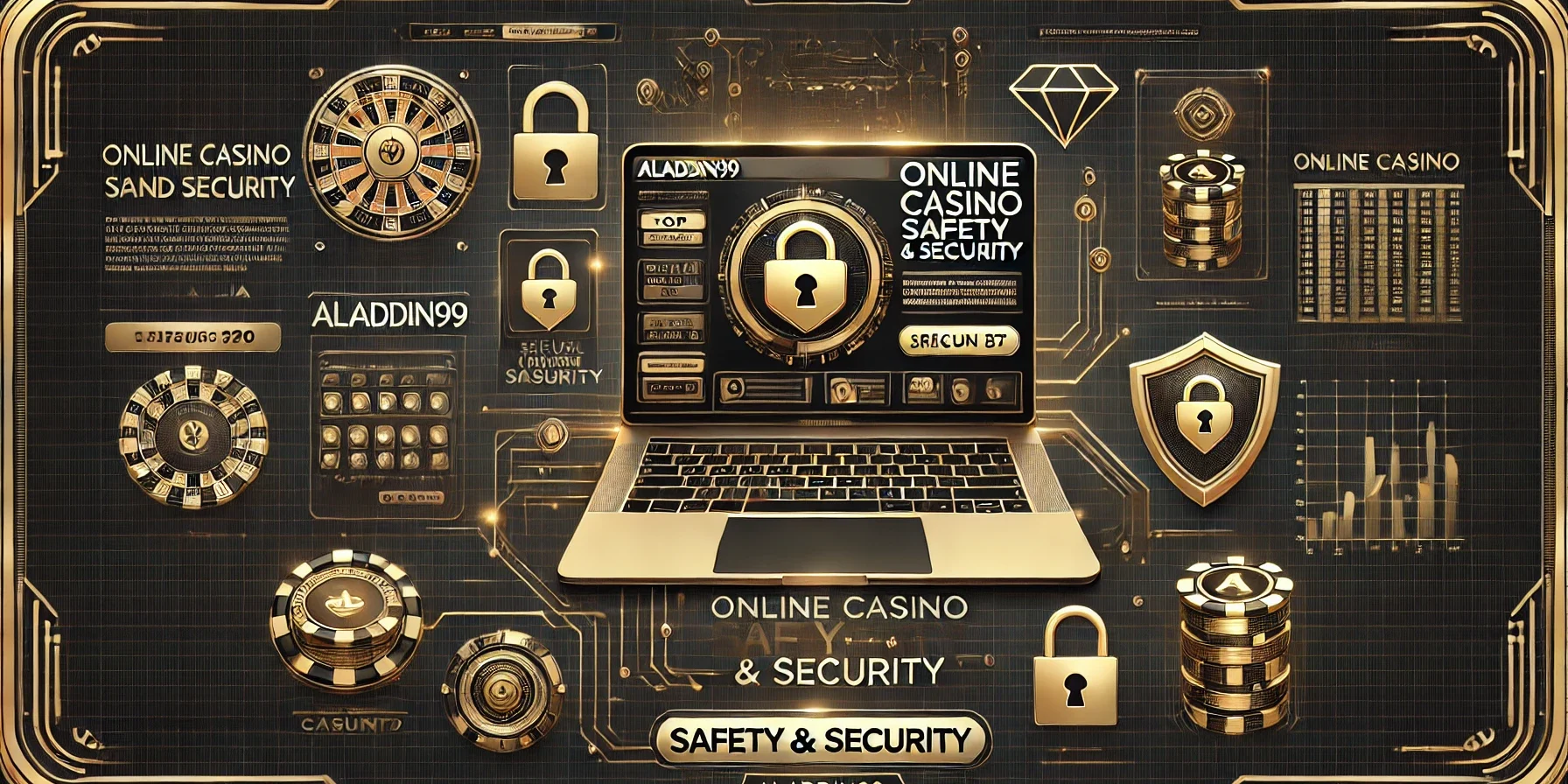 Online casino safety and security at Aladdin99