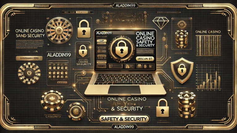 Online casino safety and security at Aladdin99