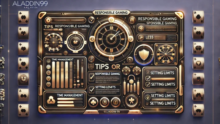 Tips for responsible gaming at Aladdin99