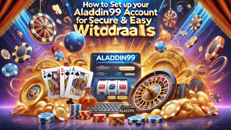 How to Set Up Your Aladdin99 Account for Secure and Easy Withdrawals