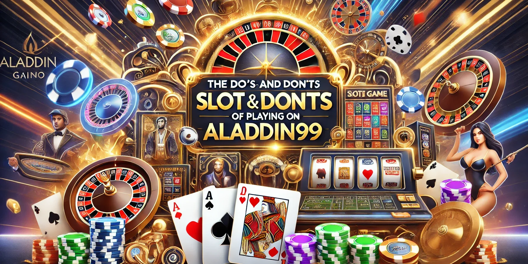 The Do’s and Don’ts of Playing Slot Games on Aladdin99