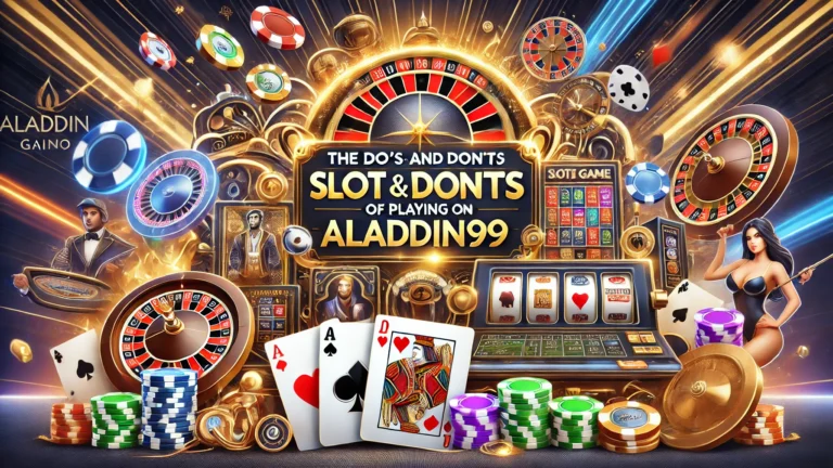 The Do’s and Don’ts of Playing Slot Games on Aladdin99
