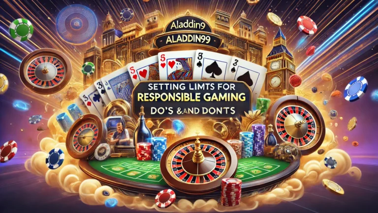 Setting Limits for Responsible Gaming on Aladdin99