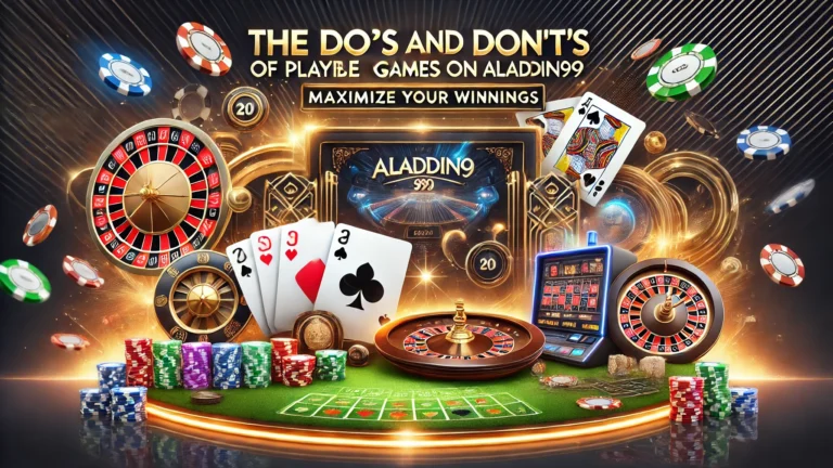 The Do and Dont of Playing Table Games on Aladdin99