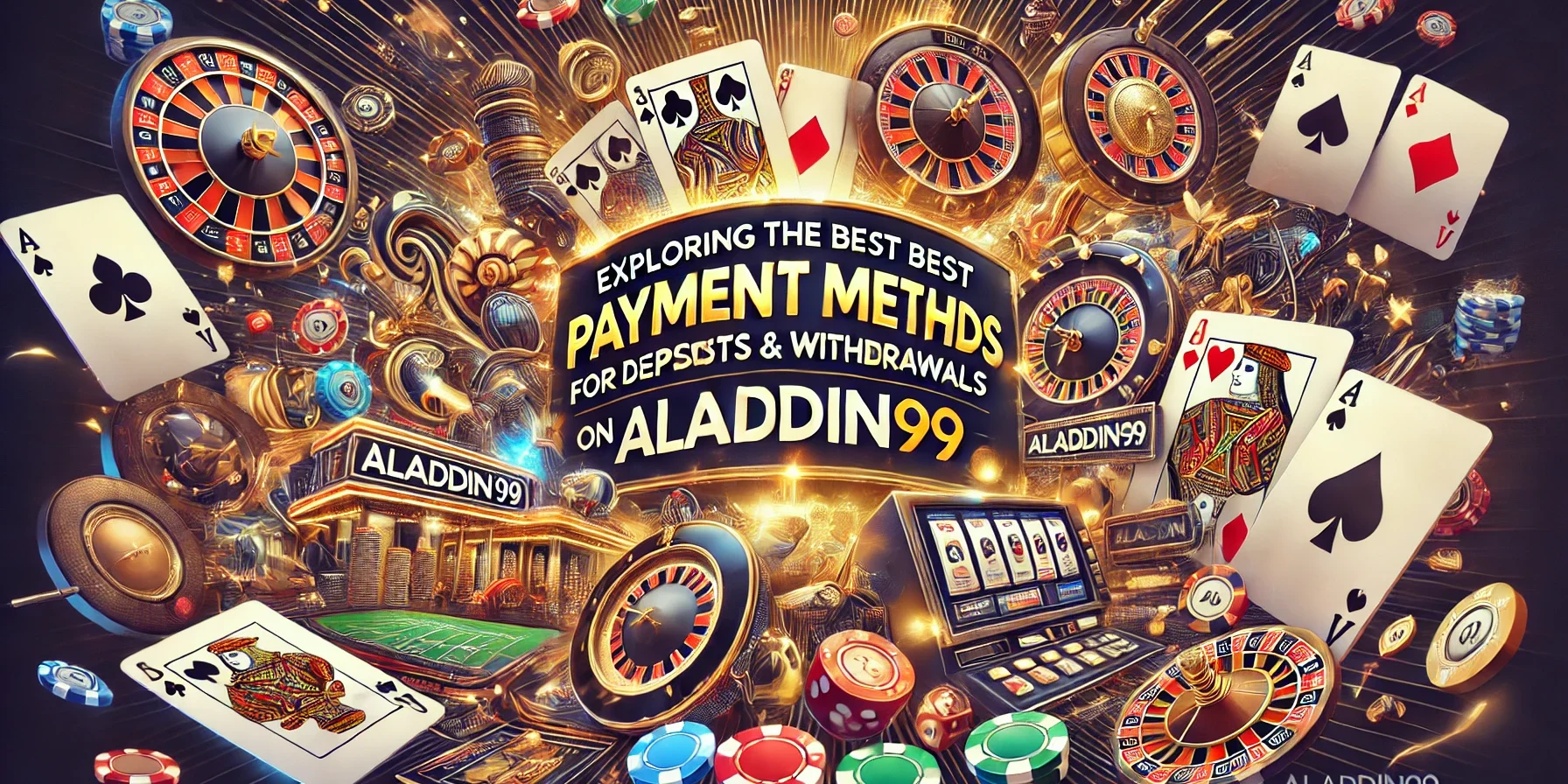 Payment Methods for Deposits and Withdrawals on Aladdin99