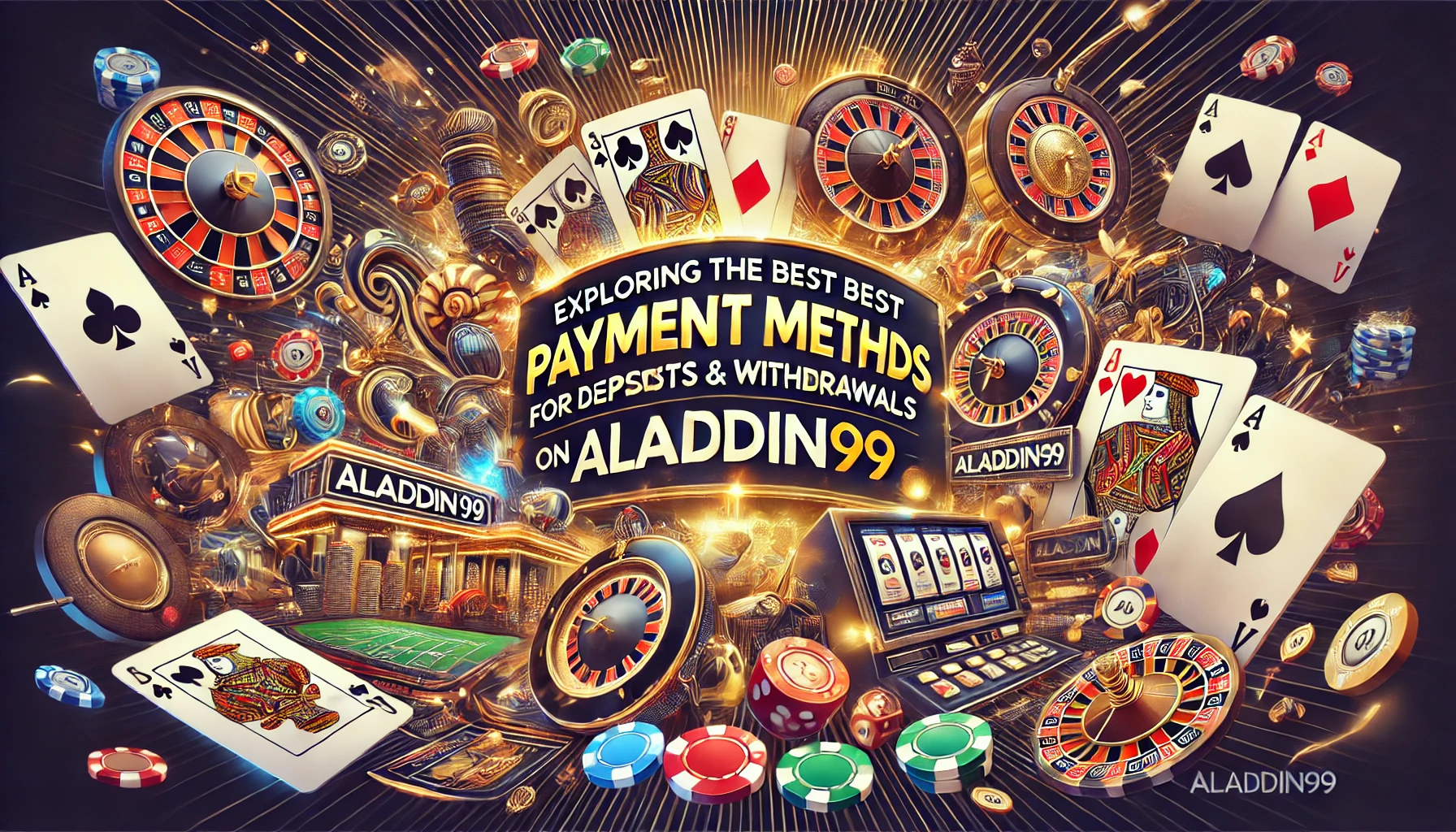 Payment Methods for Deposits and Withdrawals on Aladdin99 Payment Methods for Deposits and Withdrawals on Aladdin99