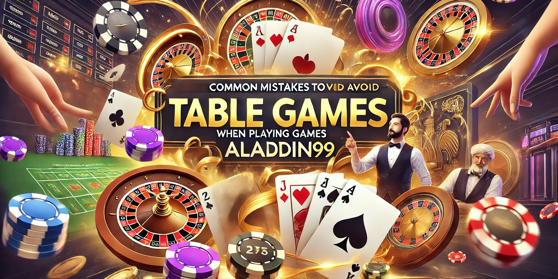 Common Mistakes to Avoid When Playing Table Games on Aladdin99