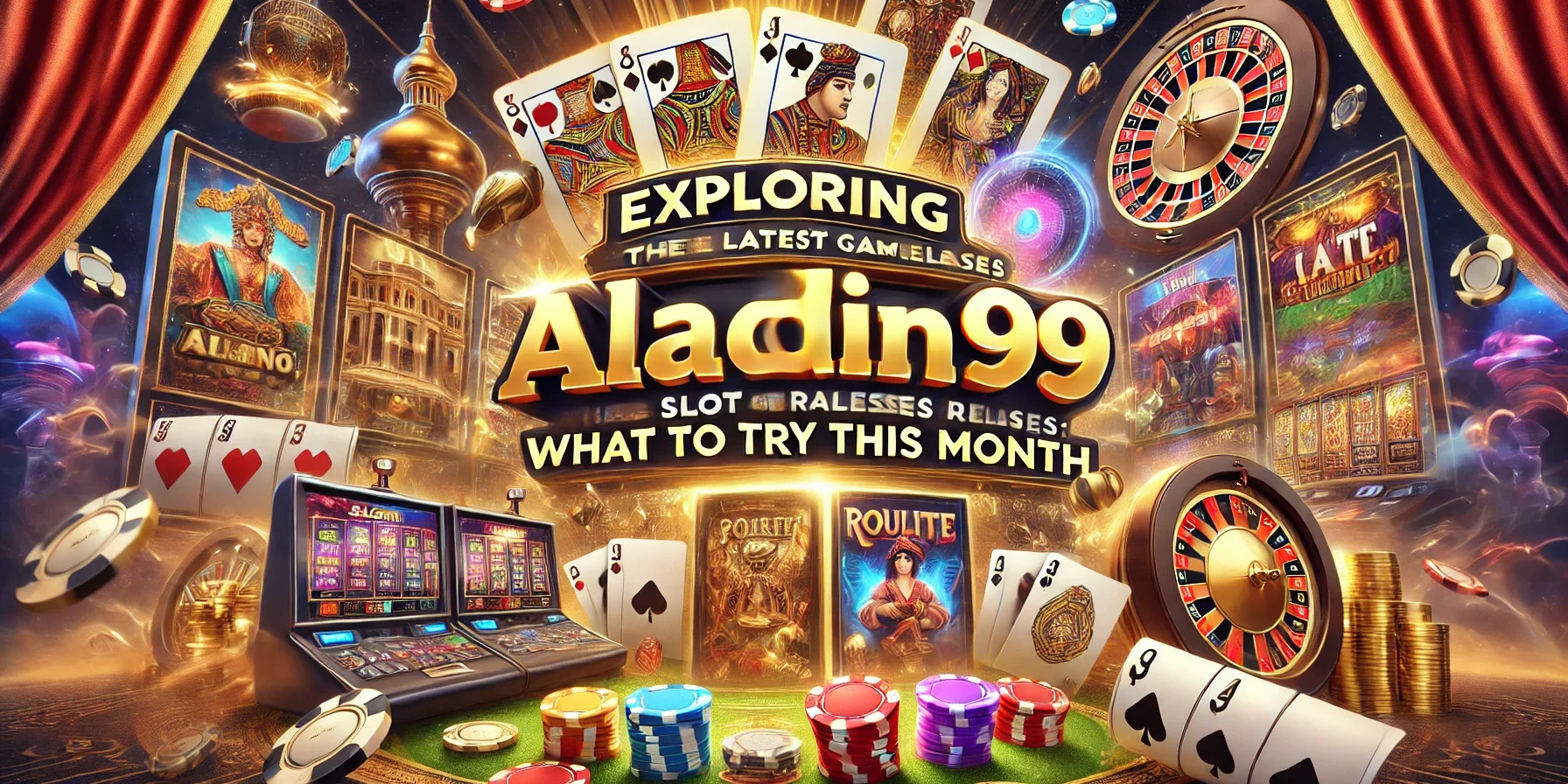 Exploring the Latest Slot Game Releases on Aladdin99