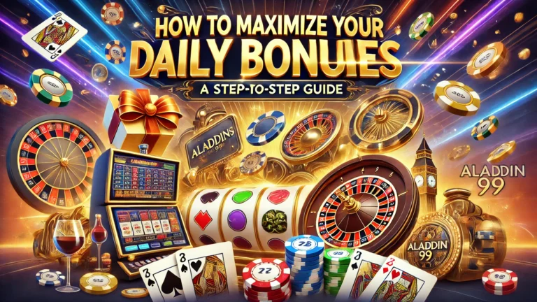 How to Maximize Your Daily Bonuses on Aladdin99