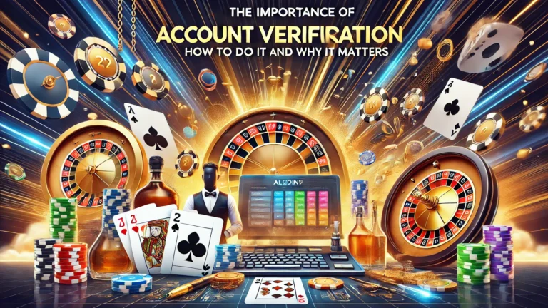 The Importance of Account Verification on Aladdin99