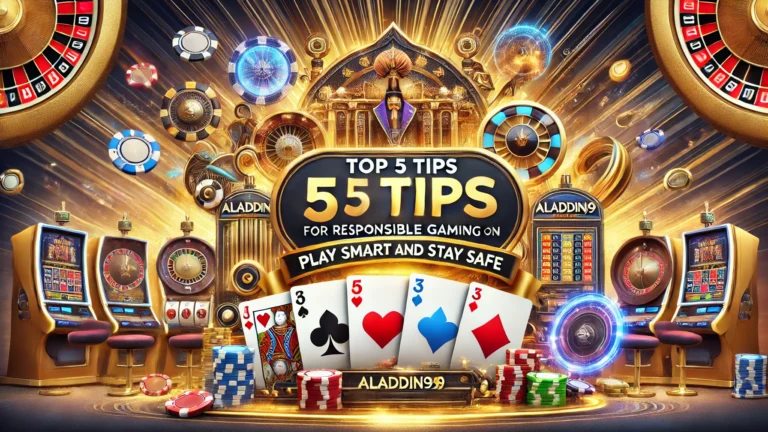 Top 5 Tips for Responsible Gaming on Aladdin99