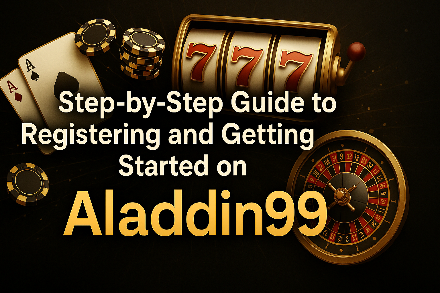 Step-by-Step Guide to Registering and Getting Started on Aladdin99